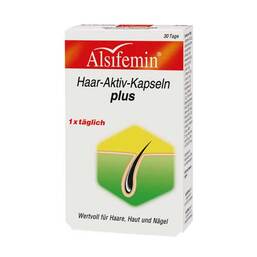 Abbildung: Alsifemin Haar Aktiv Kapseln plus Kapseln, 30 St PZN 06331956