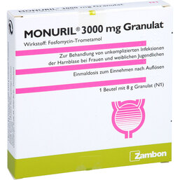 Abbildung: Monuril 3000 Granulat 1X8 g, Granulat PZN 06336882