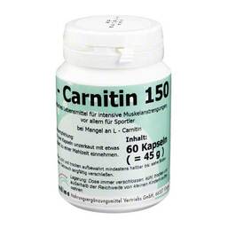 Abbildung: L-Carnitin 150 Kapseln Kapseln, 60 St PZN 06336965