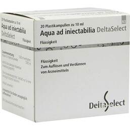 Abbildung: Aqua AD Iniectabilia Plastik 20X10 ml, Flüssigkeit PZN 06340429