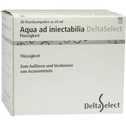 Abbildung: Aqua AD Iniectabilia Plastik 20X20 ml, Flüssigkeit PZN 06340493