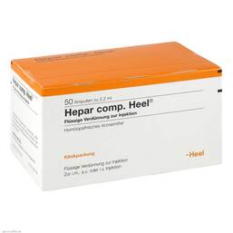 Abbildung: Hepar comp.Heel Ampullen Ampullen, 50 St PZN 06340642