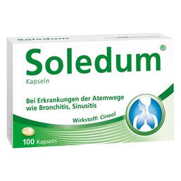Abbildung: Soledum magensaftresistente Kapseln Kapseln magensaftresistent, 100 St PZN 06349838