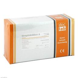Abbildung: Streptokokken A Schnelltest Set Teststreifen Teststreifen, 20 St PZN 06408417