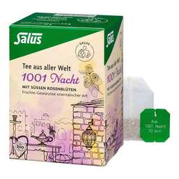 Abbildung: Kräuter Gewürztee a.1001 Nacht Bio Beutel Salus 15 St, Filterbeutel PZN 06415802
