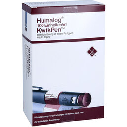 Abbildung: Humalog Kwikpen Injektionslösung 10 St, Injektionslösung PZN 06417267