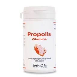 Abbildung: Propolis + Vitamine Kapseln Kapseln, 60 St PZN 06430405