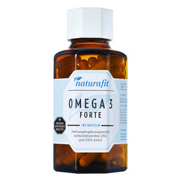 Abbildung: Naturafit Omega 3 forte Kapseln 180 St, Kapseln PZN 06431267