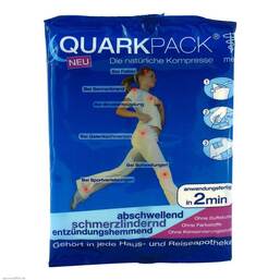 Abbildung: Quarkpack Kompresse bei Entzündungen 5X4 St, Kompressen PZN 06434863 