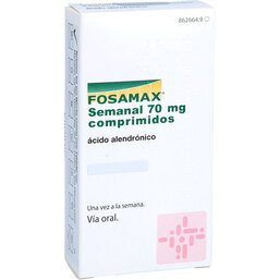 Abbildung: Fosamax 70 mg 1 x wöchentlich Tabletten 12 St, Tabletten PZN 06435696