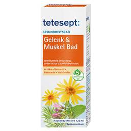 Abbildung: Tetesept Gelenk & Muskel Bad Bad, 125 ml PZN 06437732