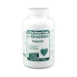 Abbildung: L-Ornithin 500 mg Kapseln Kapseln, 200 St PZN 06438246