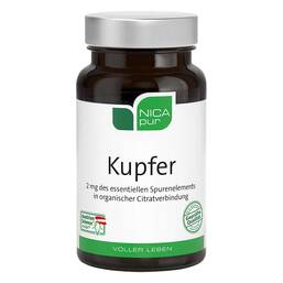 Abbildung: Nicapur Kupfer Kapseln Kapseln, 60 St PZN 06443075