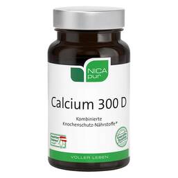 Abbildung: Nicapur Calcium 300 D Kapseln Kapseln, 60 St PZN 06443098