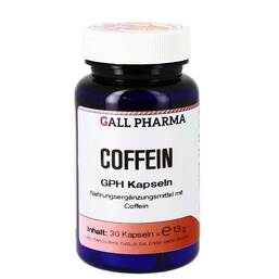 Abbildung: Coffein GPH Kapseln 30 St, Kapseln PZN 06447713