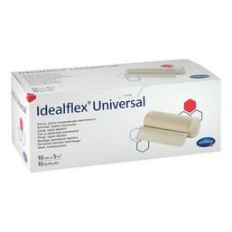 Abbildung: Idealflex universal Binde 10 cm x 5 m 10 St, Binden PZN 06452708
