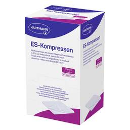 Abbildung: ES-Kompressen steril 5x5 cm Großpackung 10X10 St, Kompressen PZN 06453783