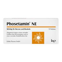 Abbildung: Phosetamin NE Tabletten 10 St, Tabletten PZN 06465415