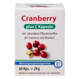Abbildung: Cranberry + C Kapseln 60 St, Kapseln PZN 06468112