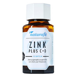 Abbildung: Naturafit Zink Plus C + D Kapseln 90 St, Kapseln PZN 06470617