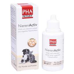 Abbildung: PHA Nierenactiv für Katzen Tropfen Tropfen, 30 ml PZN 06471858
