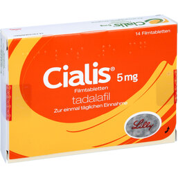Abbildung: Cialis 5 mg Filmtabletten 14 St, Filmtabletten PZN 06472208