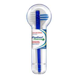 Abbildung: Prothesenbürste Dentonet klein + Reisebox 1 St PZN 06473099