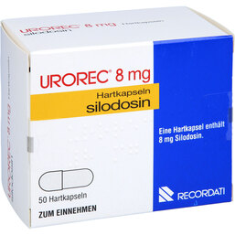 Abbildung: Urorec 8 mg Hartkapseln 50 St, Hartkapseln PZN 06476229