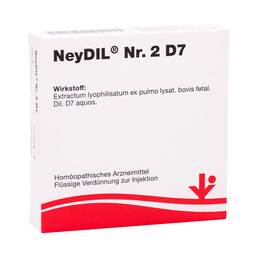 Abbildung: Neydil Nr.2 D 7 Ampullen Ampullen, 5X2 ml PZN 06486392