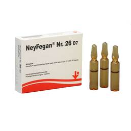 Abbildung: Neyfegan Nr.26 D 7 Ampullen Ampullen, 5X2 ml PZN 06486653