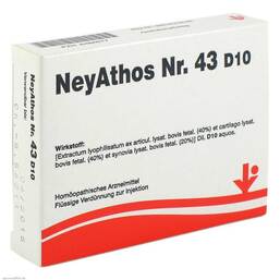 Abbildung: Neyathos Nr.43 D 10 Ampullen Ampullen, 5X2 ml PZN 06486877