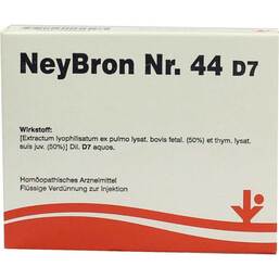 Abbildung: Neybron Nr.44 D 7 Ampullen Ampullen, 5X2 ml PZN 06486883