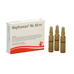 Abbildung: Neyfaexan Nr.55 D 7 Ampullen Ampullen, 5X2 ml PZN 06487032