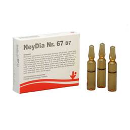 Abbildung: Neydia Nr.67 D 7 Ampullen 5X2 ml, Ampullen PZN 06487256 