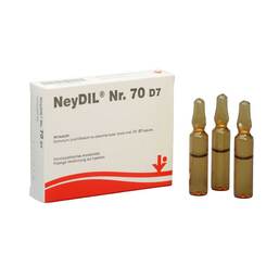 Abbildung: Neydil Nr.70 D 7 Ampullen Ampullen, 5X2 ml PZN 06487339