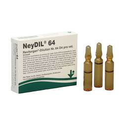 Abbildung: Neydil Nr.64 Revitorgan Dil.D 4 pro vet. Ampullen 5X2 ml, Ampullen PZN 06487931