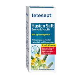 Abbildung: Tetesept Hustensaft Bronchial-activ Lösung zum Einnehmen, 150 g PZN 06492398