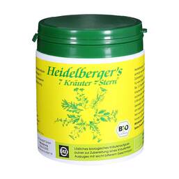 Abbildung: Heidelbergers 7 Kräuter Stern Bio-Qualität Pulver Pulver, 250 g PZN 06493127