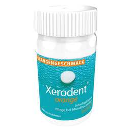 Abbildung: Xerodent Orange Lutschtabletten Lutschtabletten, 90 St PZN 06499294