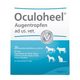 Abbildung: Oculoheel Augentropfen für Heim- / Haus- / Nutztiere 20 St, Einzeldosispipetten PZN 06559470