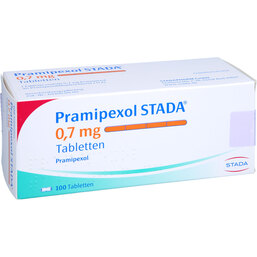 Abbildung: Pramipexol STADA 0,7 mg Tabletten 100 St, Tabletten PZN 06560533