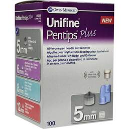 Abbildung: Unifine Pentips plus 5 mm 31 G Kanüle 100 St, Kanüle PZN 06562727