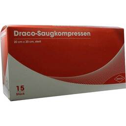 Abbildung: Saugkompressen steril 20x20cm Draco 15 St, Kompressen PZN 06563141