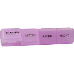 Abbildung: Tablettendose 1 Tag 4 Fächer groß 1 St PZN 06566613