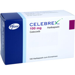 Abbildung: Celebrex 100 mg Hartkapseln 100 St, Hartkapseln PZN 06574854