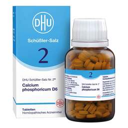 Abbildung: Biochemie DHU 2 Calcium phosphoricum D 6 Tabletten Tabletten, 420 St PZN 06583971