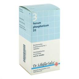 Abbildung: Biochemie DHU 3 Ferrum phosphoricum D 3 Tabletten Tabletten, 420 St PZN 06583994