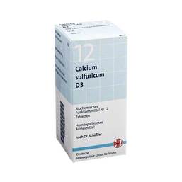 Abbildung: Biochemie DHU 12 Calcium sulfuricum D 3 Tabletten Tabletten, 420 St PZN 06584290