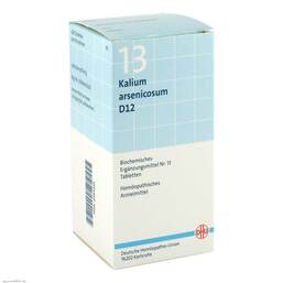Abbildung: Biochemie DHU 13 Kalium arsenicosum D 12 Tabletten Tabletten, 420 St PZN 06584338