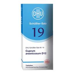 Abbildung: Biochemie DHU 19 Cuprum arsenicosum D 12 Tabletten Tabletten, 420 St PZN 06584479